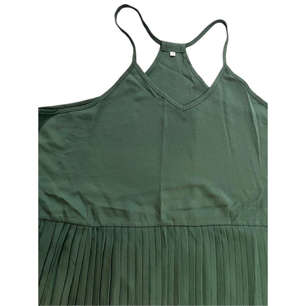 VCAY Ruffle Hem Rib-Knit Cami Top size 2XL - Picture 7 of 9